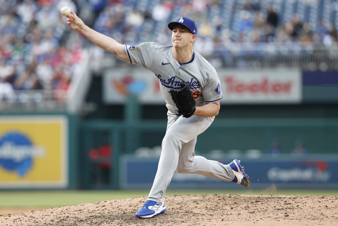 MLB News: Dodgers place RHP Evan Phillips (hamstring) on IL, activate RHP Blake Treinin