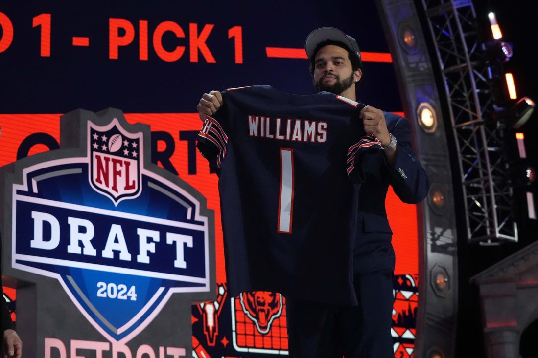 NFL News: It’s official: Bears rookie Caleb Williams to start at QB