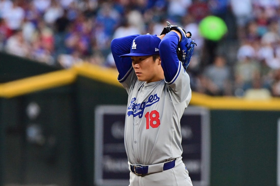 MLB News: Dodgers’ Yoshinobu Yamamoto makes first appearance vs. Giants