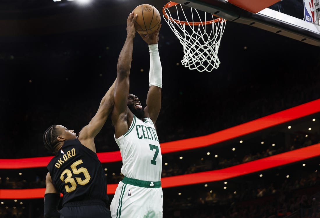 Jaylen Brown, Celtics crush Cavaliers in Game 1