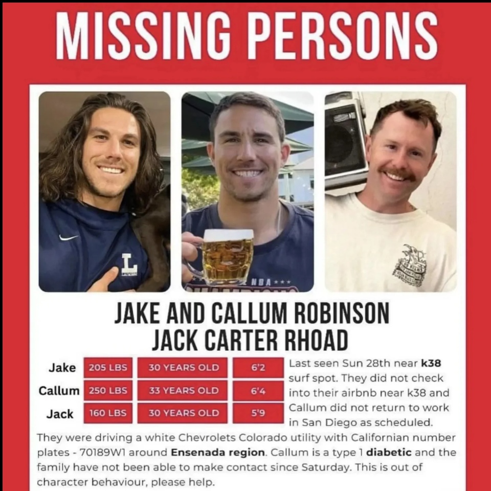 Three bodies found in Mexico, where American, Australian surfers went missing, investigation is ongoing