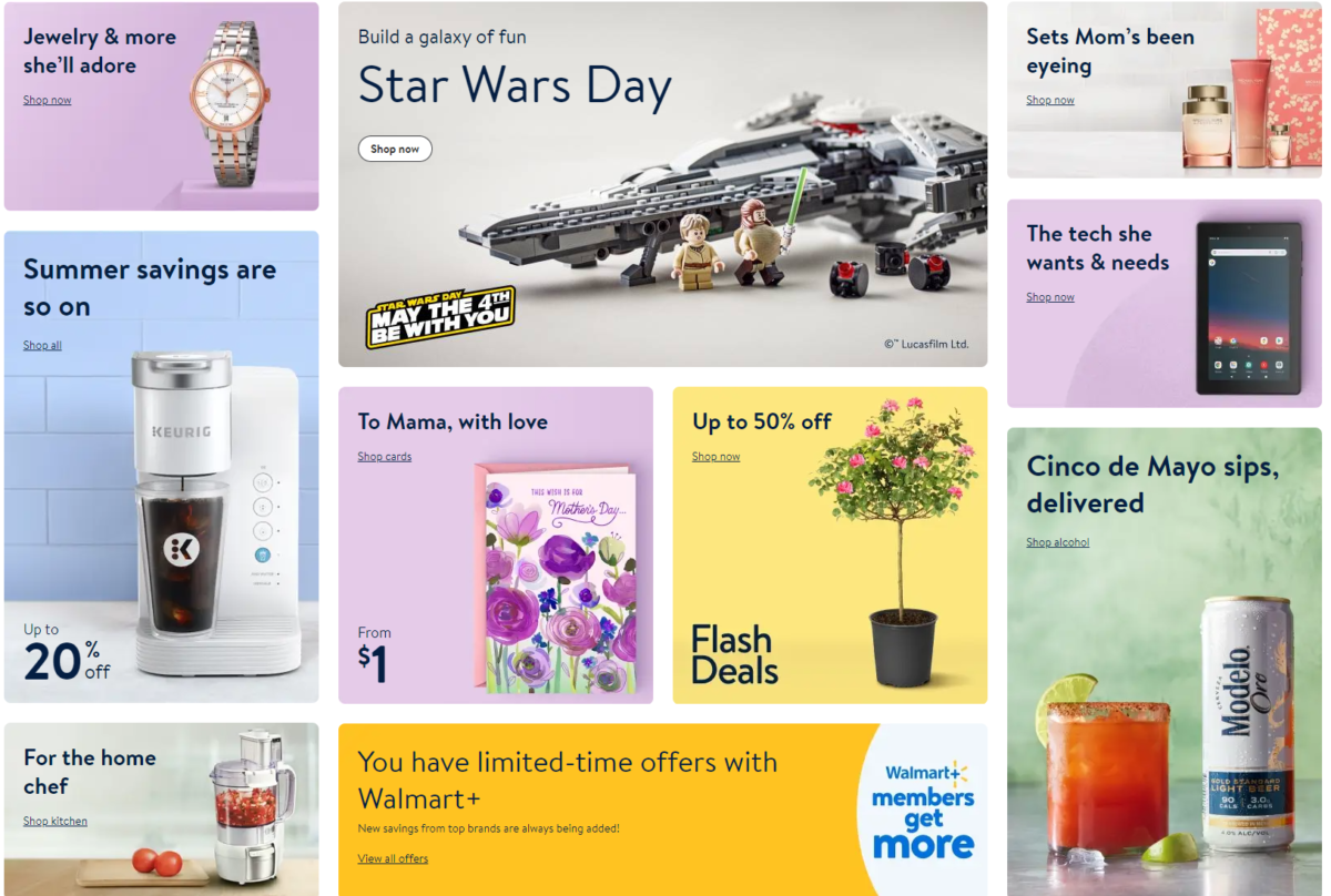 Walmart offers up to 80 percent off for Spring, Mother’s Day sale, web fans are happy