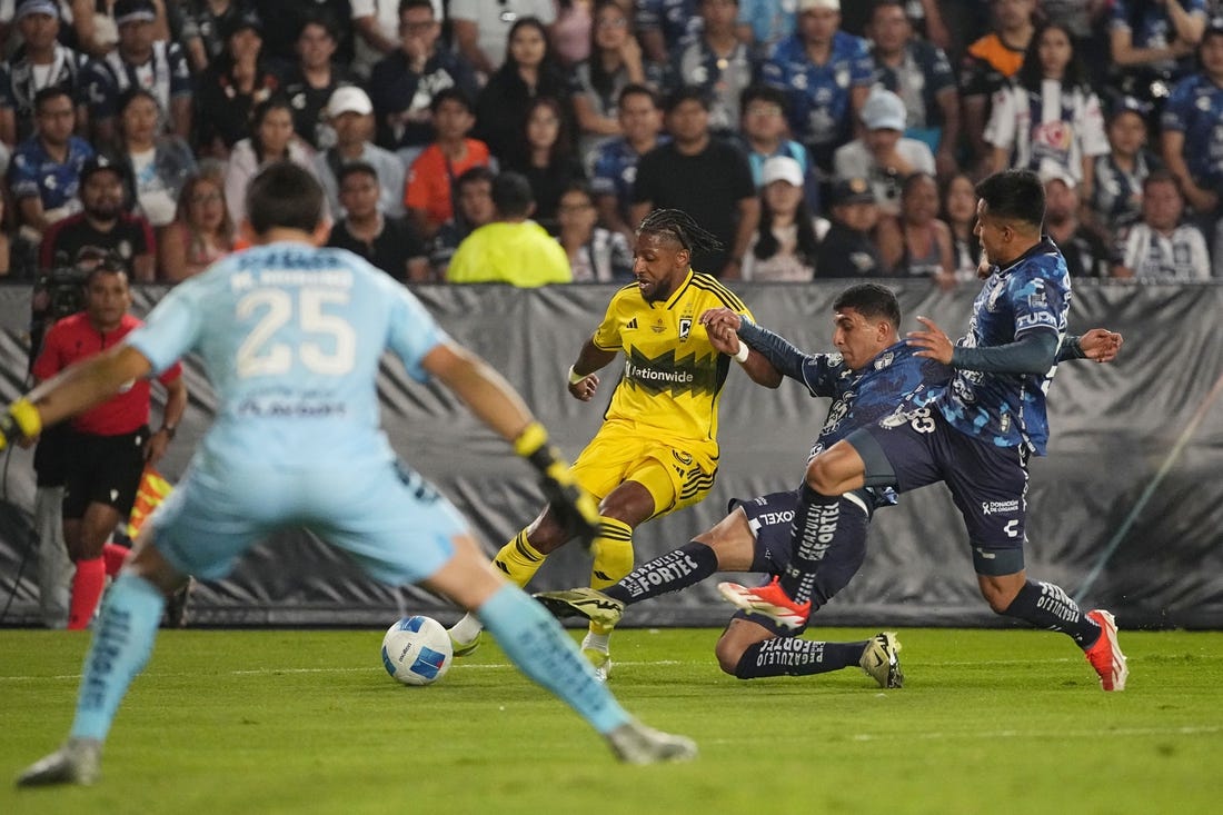 CONCACAF News CF Pachuca roll over Crew in CONCACAF Champions Cup